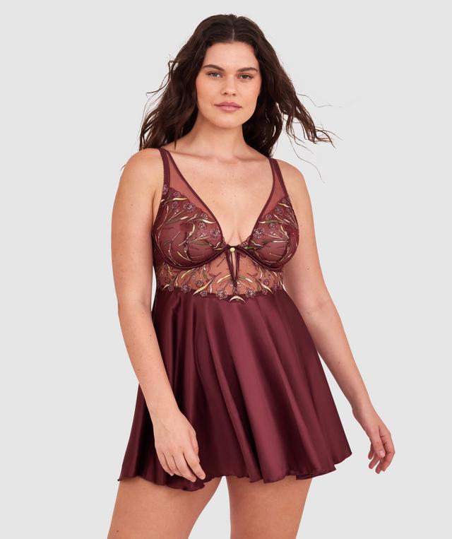 Enchanted Morena Delight Babydoll - Berry
