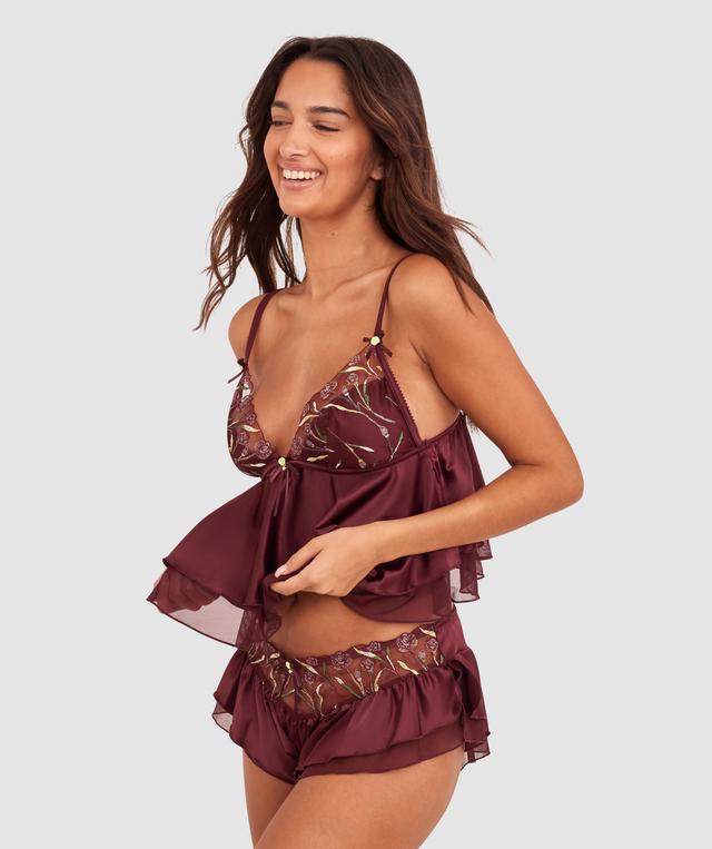 Enchanted Morena French Knicker - Berry