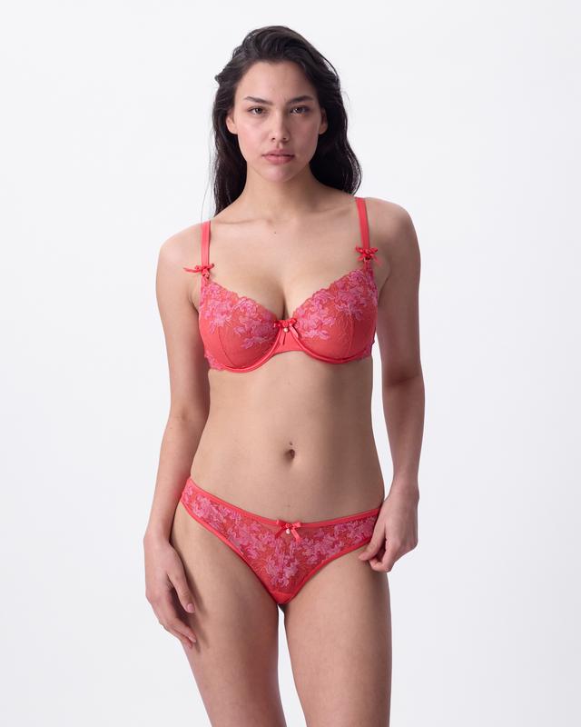 Enchanted Paradiso Bra - Light Red
