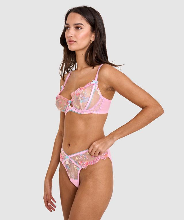 Enchanted Rosalia Underwire Bra - Pink