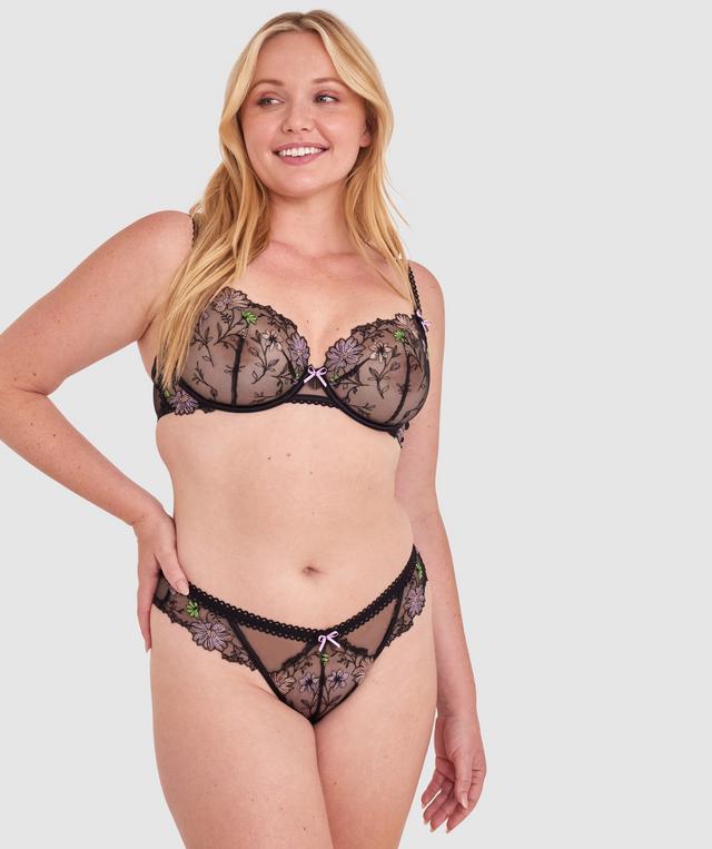 Enchanted Sisu Unlined Bra - Black