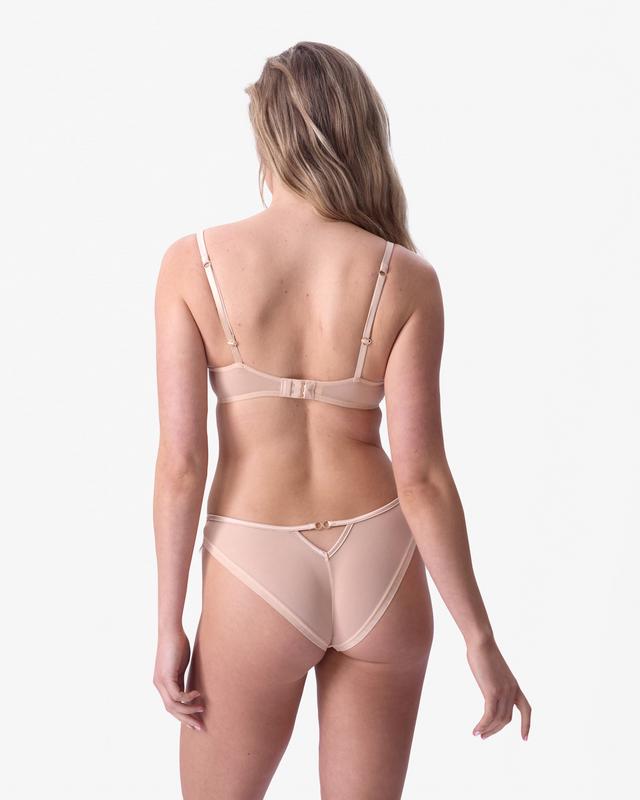 Enchanted Sonali High Leg Brazilian Knicker - Gold