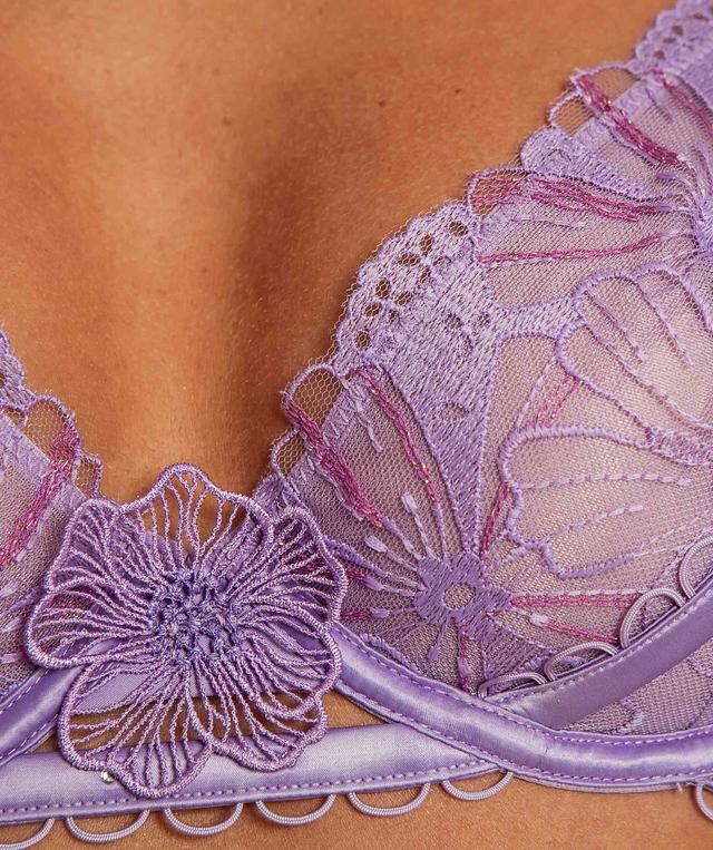 Enchanted St Germain Underwire Bra - Lilac