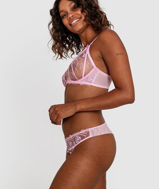 Enchanted Summertime Sonnet V String - Pink