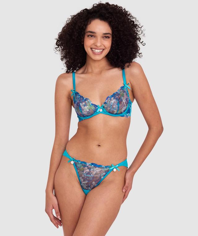 Enchanted Tyla Underwire Bra - Teal