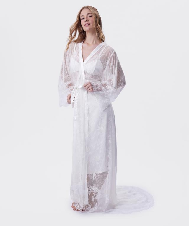 Enchanted Unforgettable Full Length Robe - Ivory