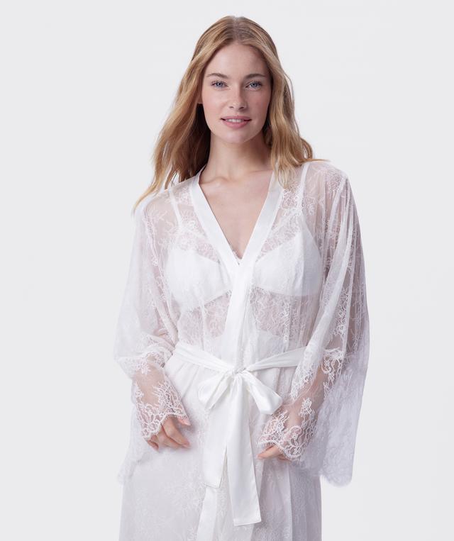 Enchanted Unforgettable Full Length Robe - Ivory