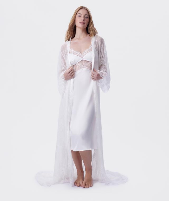Enchanted Unforgettable Full Length Robe - Ivory