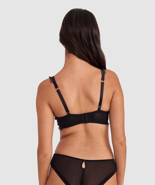 Enchanted Wilde Flower Underwire Bra - Black