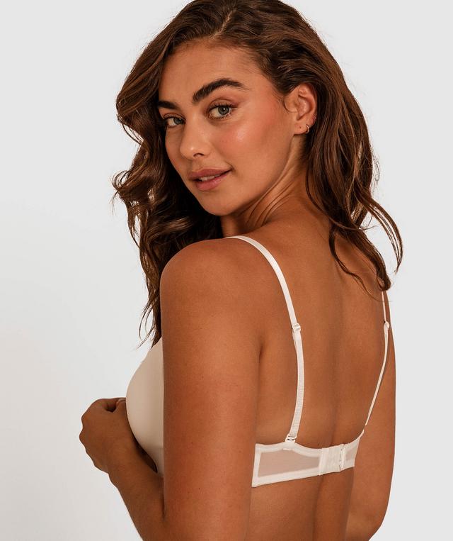 Erika Joy Wirefree Bra - Ivory