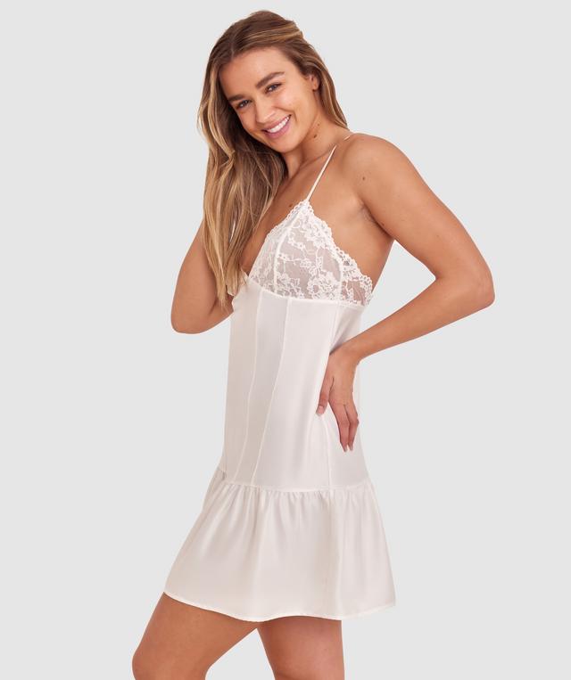 Esther Short Slip - Ivory