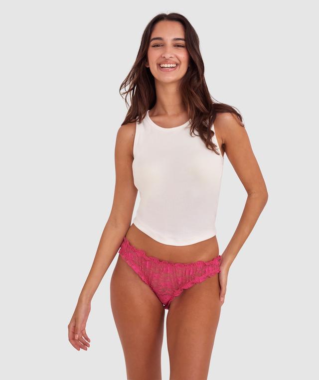 Eva Brazilian Knicker - Pink