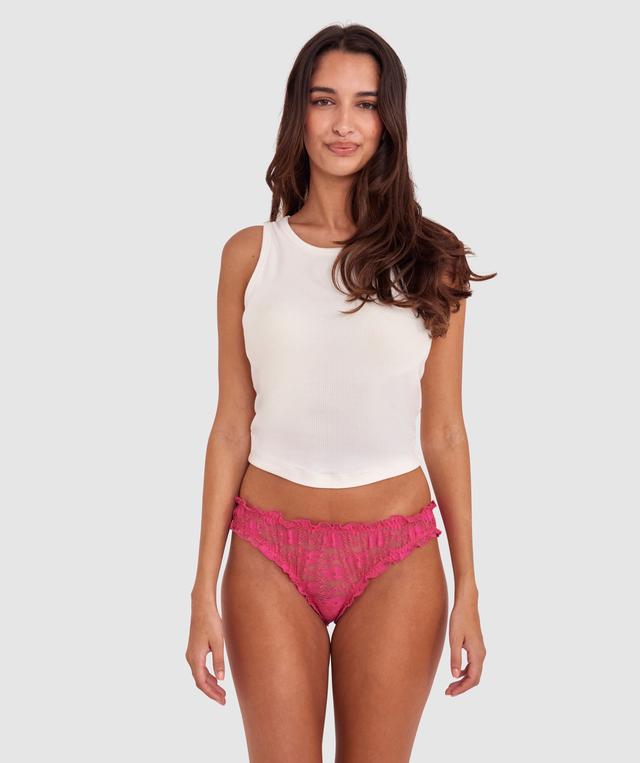 Eva Brazilian Knicker - Pink