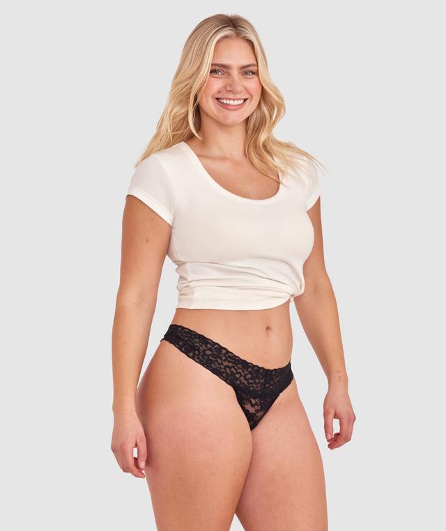 Eva G String - Black
