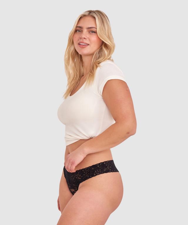 Eva G String - Black