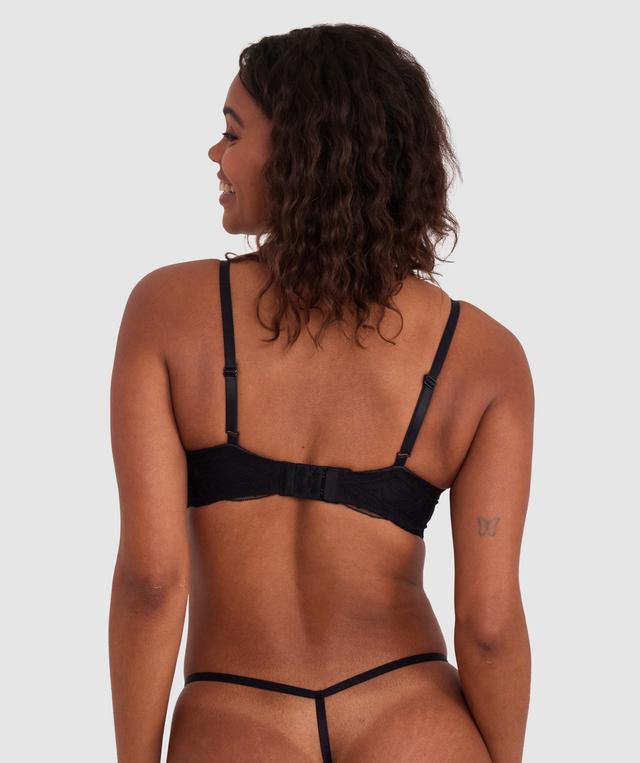 Everyday Luxe Contour Plunge Bra - Black