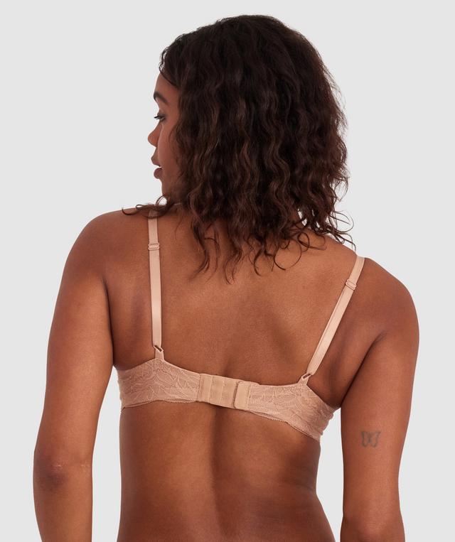 Everyday Luxe Contour Plunge Bra - Nude 3