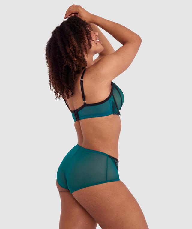 Evie Full Brief - Dark Green