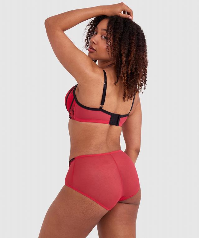 Evie Full Brief - Red