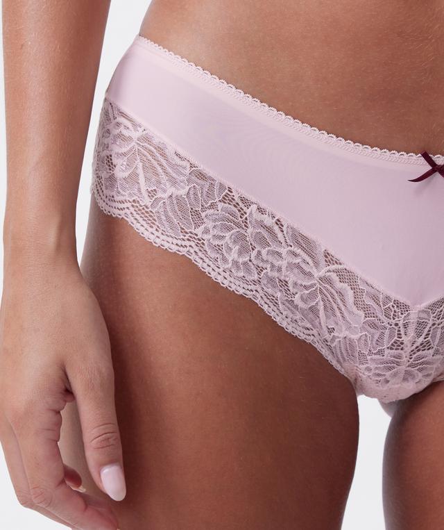 Faith Brazilian Knicker - Light Pink