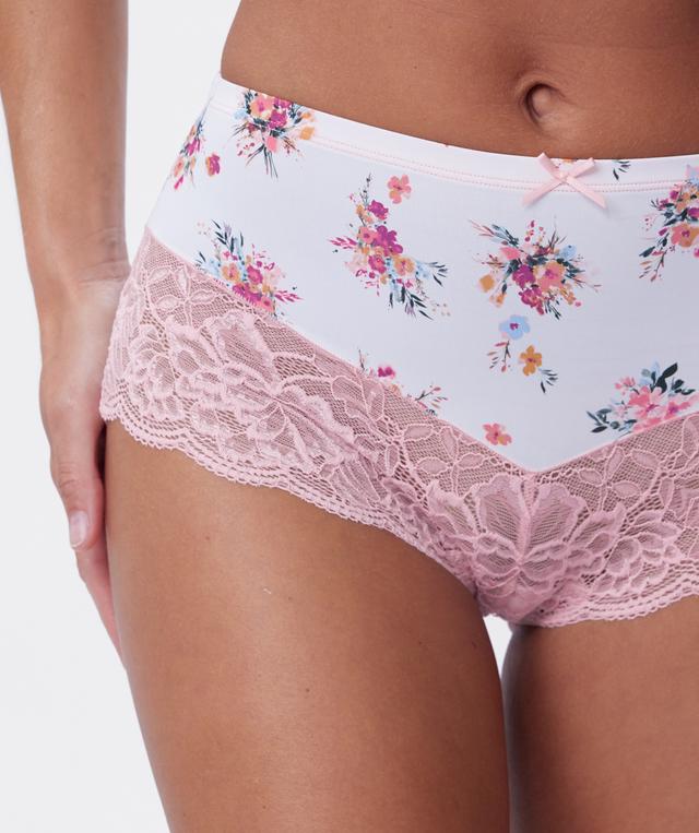 Faith Full Brief - Print Floral