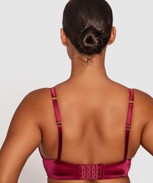 Fashion X Comfort Plunge Contour Bra - Dark Purple