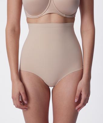 Firm Control High Waist Full Brief - Nude 2