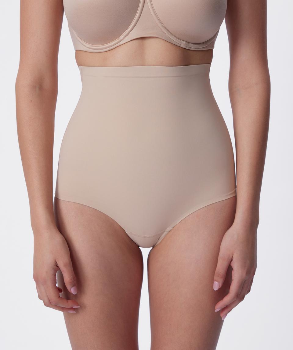 Firm Control High Waist Full Brief - Nude 2