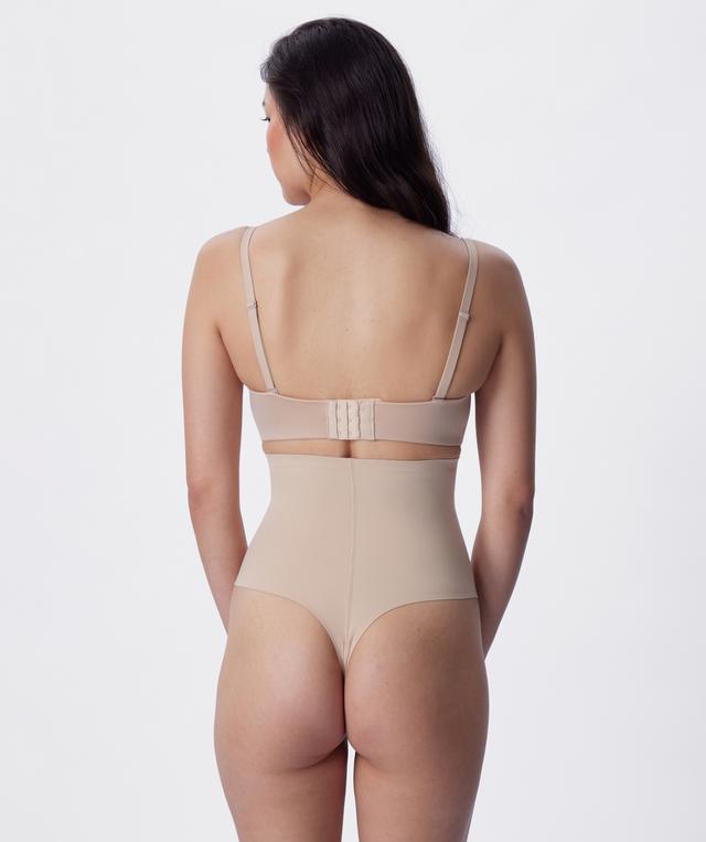 Firm Control High Waist G String - Nude 2