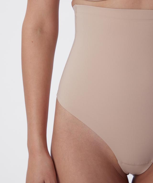 Firm Control High Waist G String - Nude 2