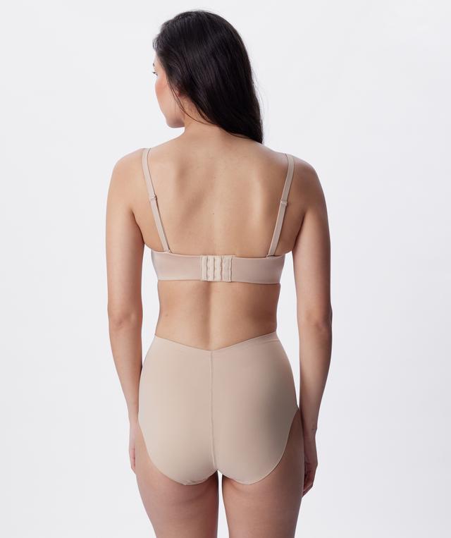 Firm Control Mid Rise Full Brief - Nude 2