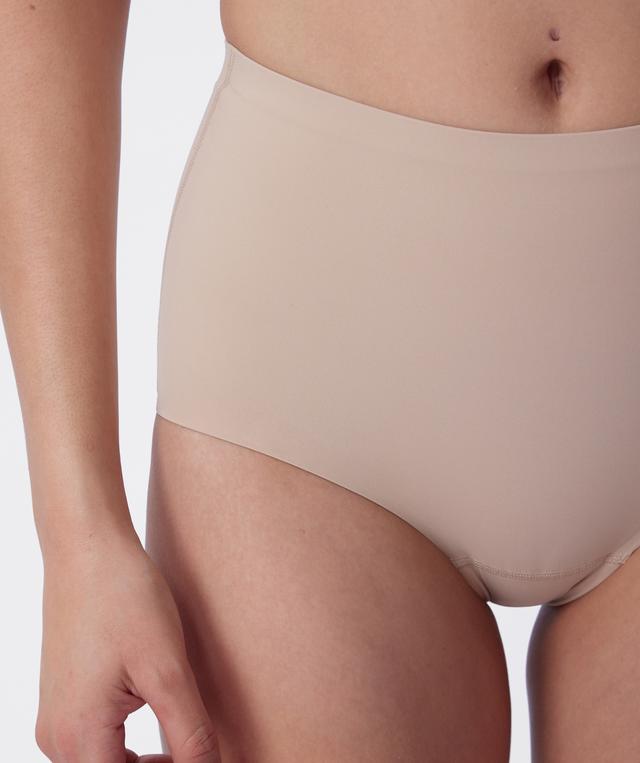 Firm Control Mid Rise Full Brief - Nude 2