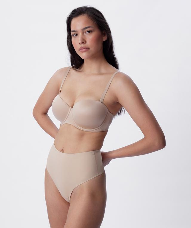 Firm Control Mid Rise G String - Nude 2