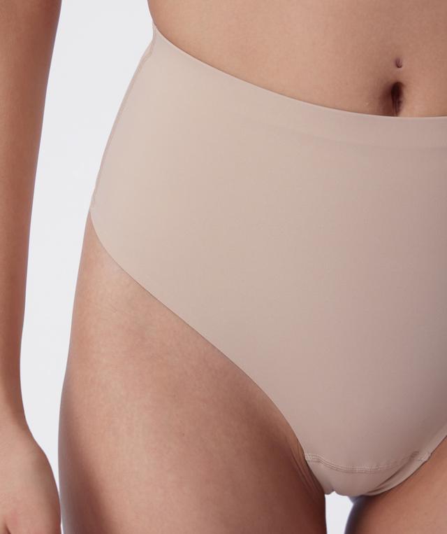 Firm Control Mid Rise G String - Nude 2