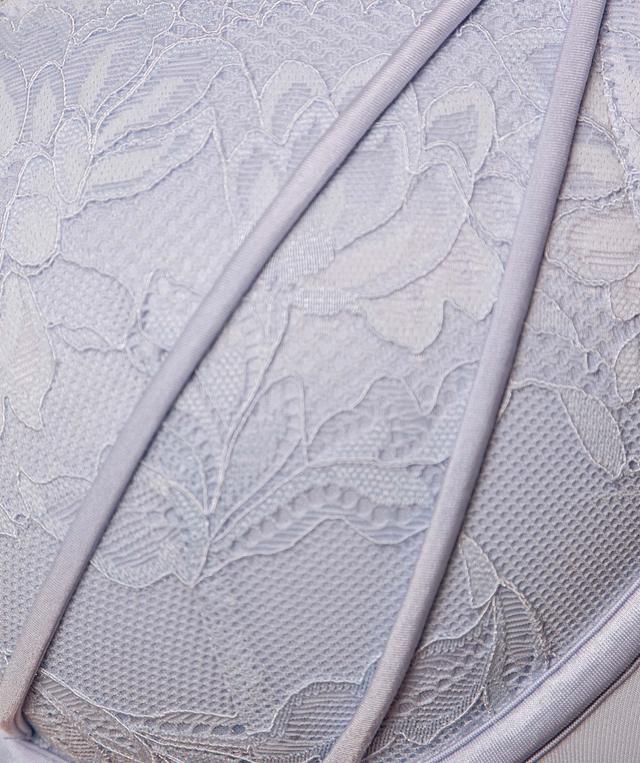 Fleur Plunge Contour Bra - Pale Blue