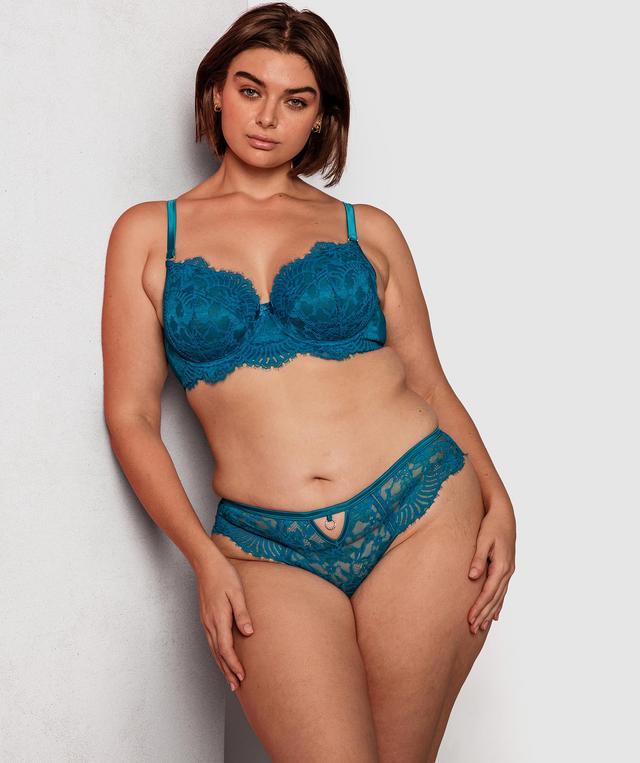 Flex Forward Brazilian Knicker - Teal