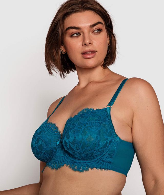 Flex Forward Full Cup Underwire Bra - Teal