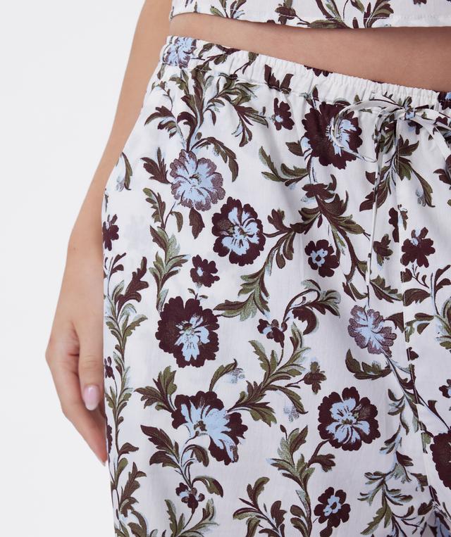 Flora Long Pant - Print Floral