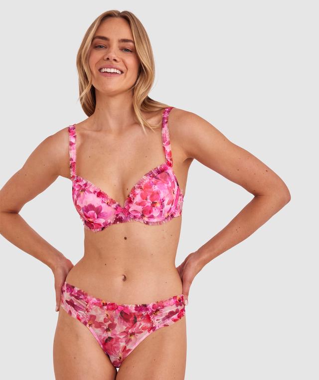 Florence Push Up Bra - Print Floral
