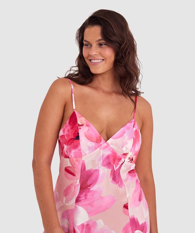 Florence Short Slip - Print Floral