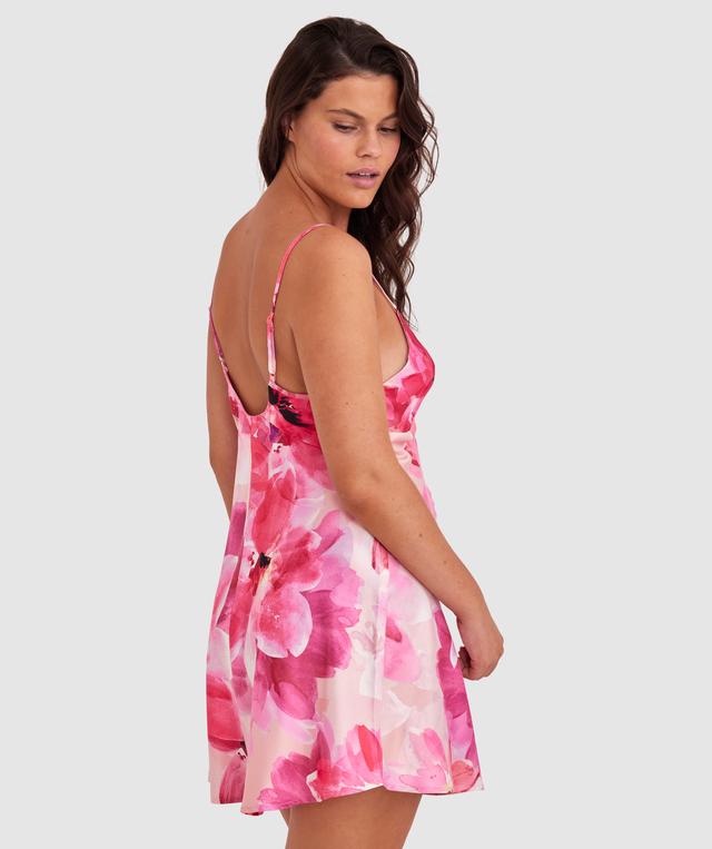 Florence Short Slip - Print Floral