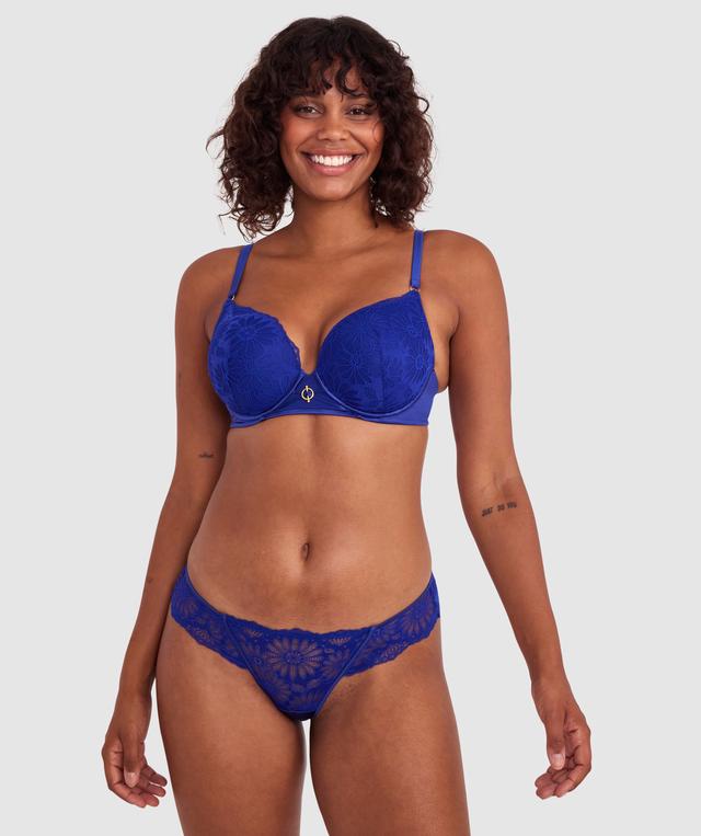 Floriane Full Cup Bra - Navy