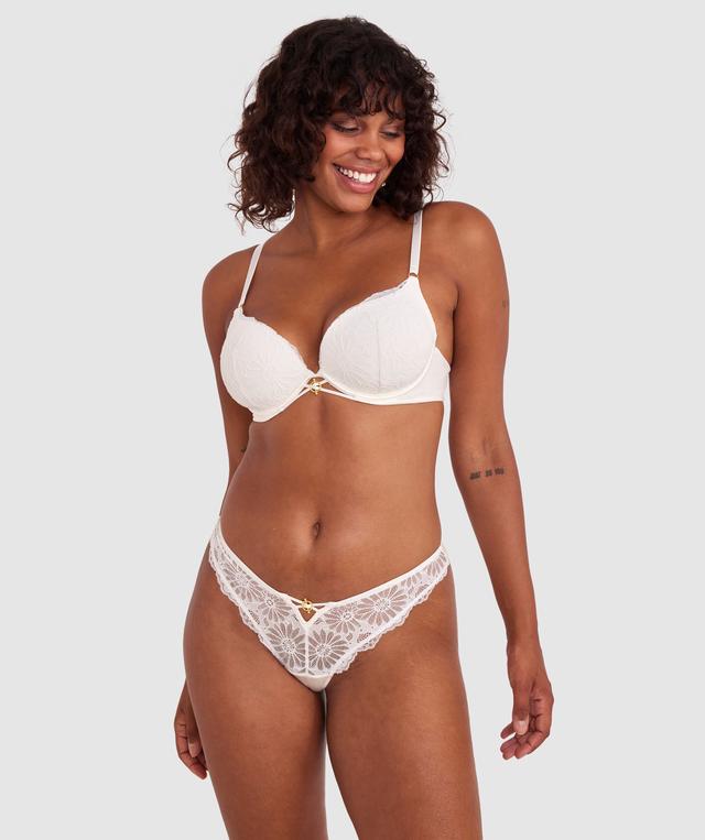 Floriane G String - Ivory