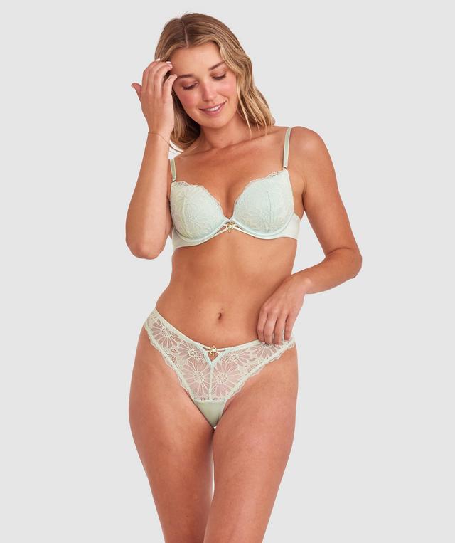 Floriane G String - Mint Green