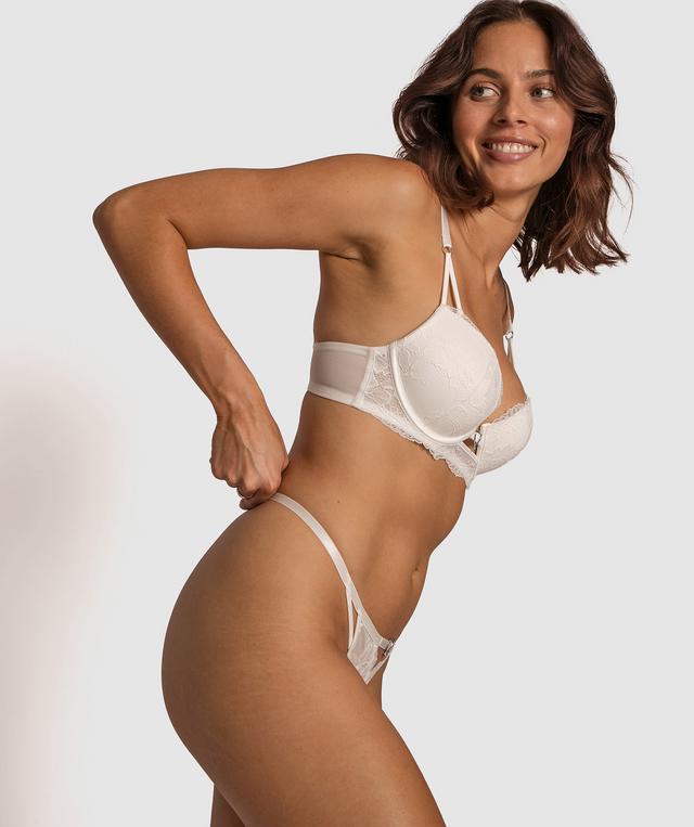 Fran Mini V Knicker - Ivory