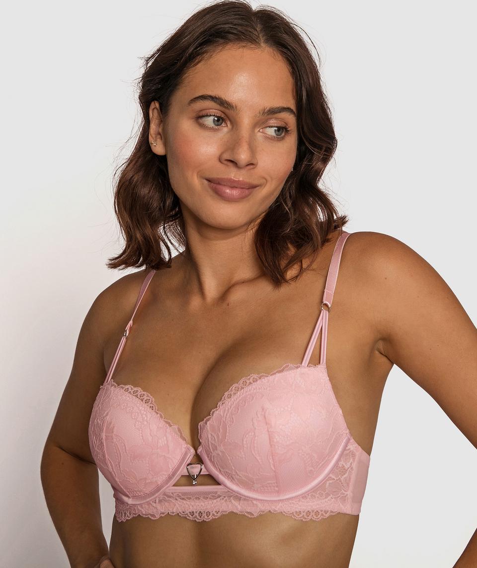 Fran Push Up Bra - Light Pink