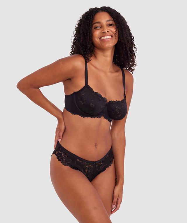 Frankie Brazilian Knicker - Black