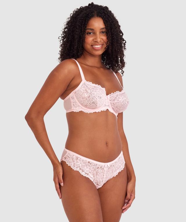 Frankie Brazilian Knicker - Light Pink