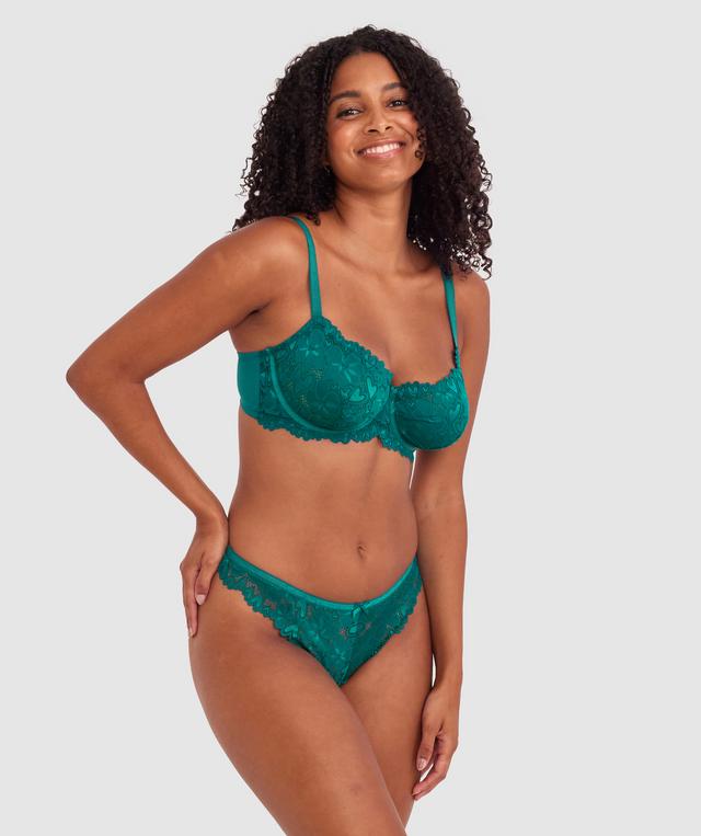 Frankie G String - Dark Green