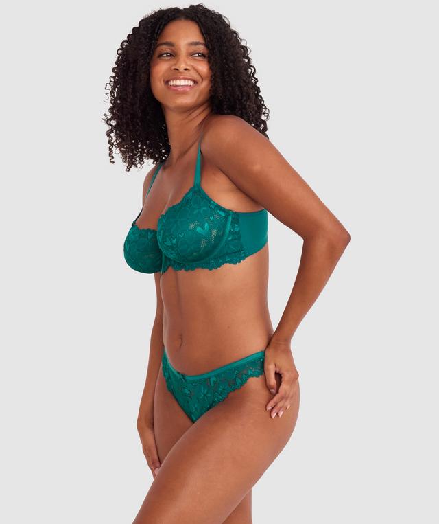 Frankie G String - Dark Green